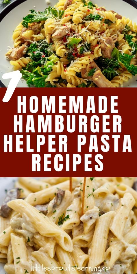 Healthy Hamburger, Daycare Meals, Chicken Hamburger, Steak And Broccoli, Hamburger Helper Recipes, Easy Pasta Dinner, Homemade Hamburger, Homemade Hamburgers, Hamburger Helper