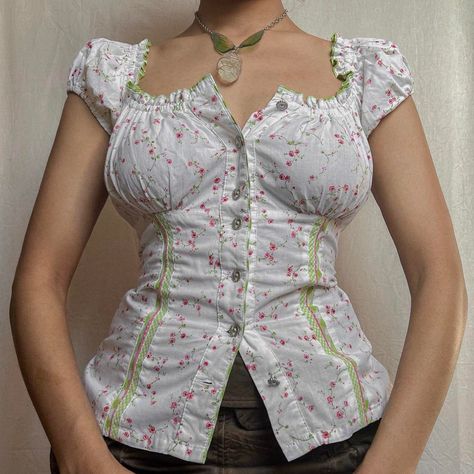 #coquette #milkmaid #aesthetic Milkmaid Blouse Outfit, Milkmaid Aesthetic, Milkmaid Blouse, Milkmaid Top Outfit Aesthetic, Milkmaid Shirt, Long Sleeve Milkmaid Top, Pink Milkmaid Top, Coquette Milkmaid Top, Uptown Girl