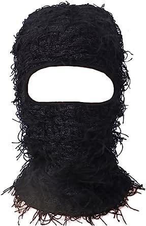 Balaclava Design, Distressed Balaclava, Balaclava Mask, Balaclava Ski Mask, Mask Full Face, Ski Masks, Face In Hole, Hoodie Hood, Knitted Balaclava