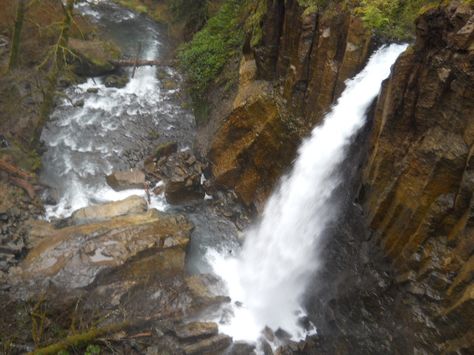 Drift Creek Falls - Travel Oregon Oregon Lakes, Lincoln City Oregon, Travel Oregon, Oregon Hikes, Oregon Beaches, Rockaway Beach, Waterfall Hikes, Oregon Travel, Fall Travel