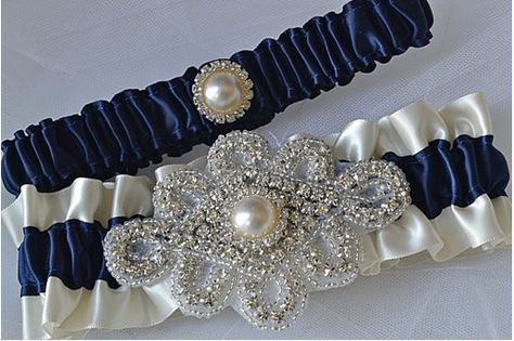 Royal Blue Garter, Bridal Accessories Earrings, Prom Garters, Bridal Garters, Blue Garter, Southwest Wedding, Bridal Garters Set, Leg Garter, Boda Mexicana