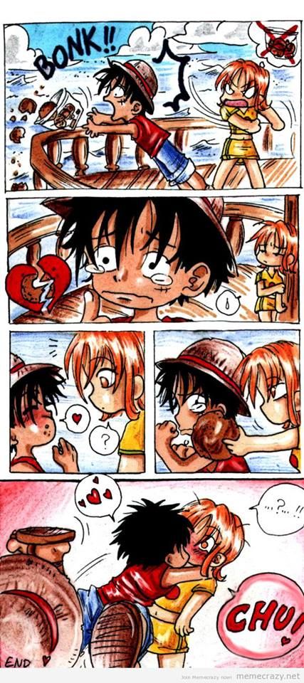 LUNA Luffy X Nami Family, Luffy And Nami Fanart, Luffy X Nami Comic, Luffy X Nami Fanart, Luffy's Mom, One Piece Deviantart, One Piece Luffy X Nami, Nami Luffy, Nami X Luffy