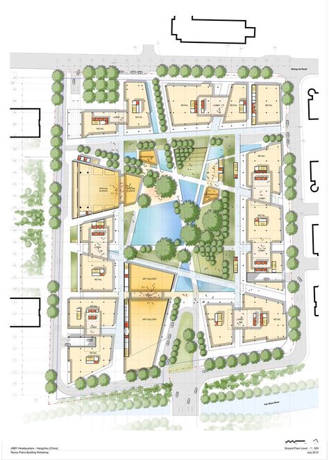 site+plan+%3Cbr%3E%0D%0Aimage+%C2%A9+RPBW Site Plan Rendering, Parking Plan, Site Plan Drawing, Site Plan Design, Architecture Site Plan, Landscape Architecture Plan, Urban Design Graphics, Landscape Design Drawings, Urban Design Plan