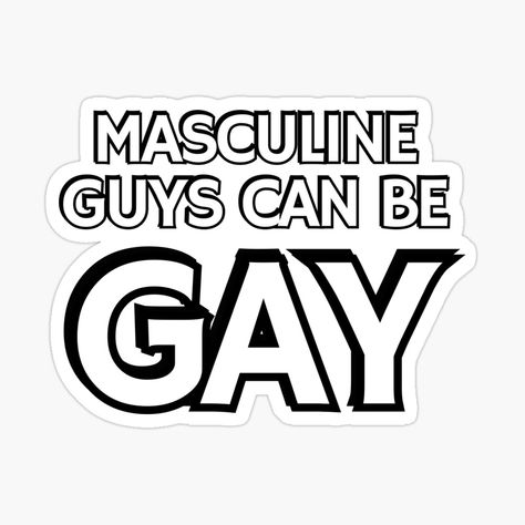 Get my art printed on awesome products. Support me at Redbubble #RBandME: https://www.redbubble.com/i/sticker/Heartstopper-Quotes-Charlie-Masculine-guys-can-be-gay-by-IdeasForArtists/150264826.EJUG5?asc=u Heartstopper Quotes, Lesbian Stickers, Gay Sticker, Pet Bandana, Glossier Stickers, Transparent Stickers, Laptop Stickers, Bumper Stickers, Sticker Design