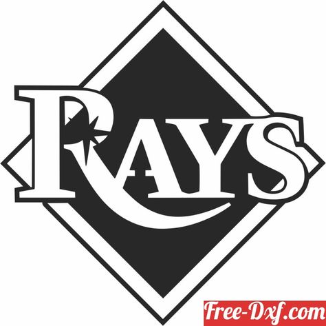 Tampa Bay Rays Baseball, Rays Logo, Rays Baseball, Free Dxf Files, Baseball Logo, Cardinals Nfl, Logo Clipart, Cars Brand, Come And Take It