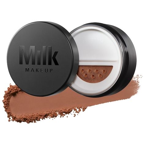 Pore Eclipse Matte Translucent Talc-Free Setting Powder - MILK MAKEUP | Sephora Kylie Jenner Lipstick Shades, Milk Makeup Sephora, Powder Milk, Makeup Sephora, Lip Trends, Makeup Setting Powder, Loose Setting Powder, Smooth Skin Texture, Lipstick Brands