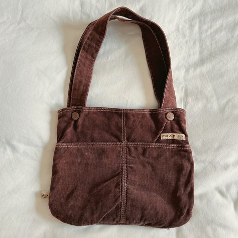 ⭐️ SOLD ⭐️ Y2K corduroy Roxy bag $25 Comment “I want it” or dm me if you would like to buy this beg 🤎 Roxy Vintage, Thrift List, Corduroy Bag, Dm Me, Roxy, Mood Board, I Want, Cool Outfits, Clothes