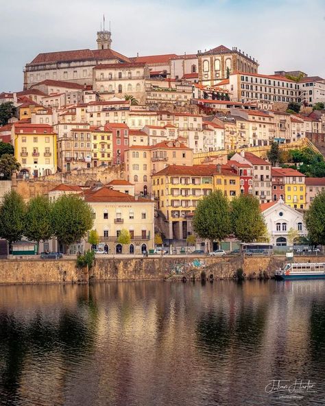 Coimbra European Bucket List, Coimbra Portugal, City Skylines, Senior Trip, Southern Europe, Pretty Places, City Skyline, Summer Travel, Travel Bucket List