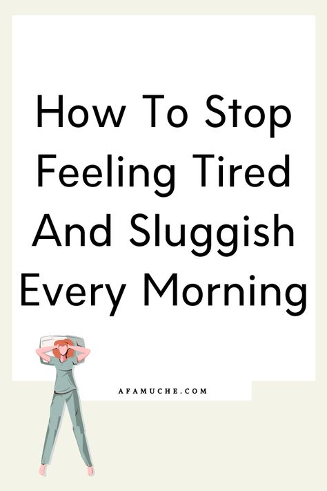 Wake Up Easier, How To Get Energy, Wake Up Earlier, Waking Up At 3am, Get Up In The Morning, Waking Up Tired, Ways To Wake Up, Stop Feeling, Feeling Sleepy