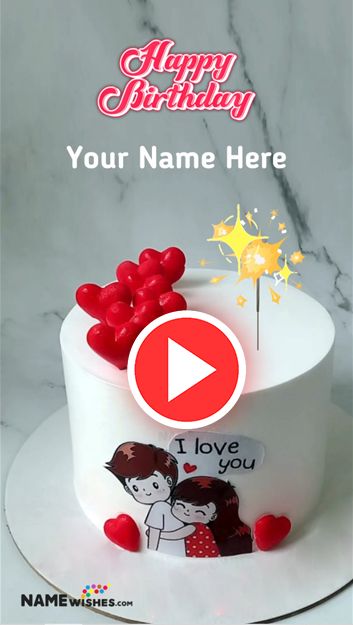 Love Birthday Video Wish with Name Free Download. Create a personalized experience for your loved one's special day with a love birthday video with name. Add a personal touch to birthday celebrations and make it unforgettable! Birthday Special Video, Birthday Celebration Video, Happy Birthday Teacher, Happy Teachers Day Wishes, Special Happy Birthday Wishes, Happy Birthday Wishes Song, Love Images With Name, Birthday Card With Name, Unique Birthday Wishes