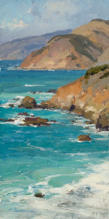 Acrylic Ideas, Canvas For Beginners, Summer Painting, Oil Pastel Art, Soyut Sanat Tabloları, Landscape Art Painting, Sea Painting, Ocean Painting, Aesthetic Painting