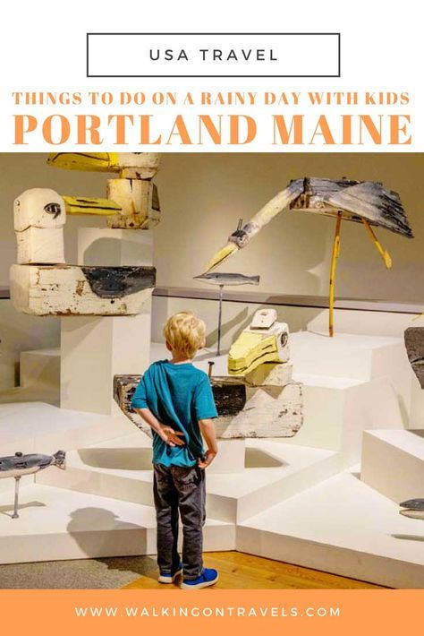 Things to do in Portland Maine with Kids on a rainy day: Museums, Maine blueberries, rock climbing and so much more when you can't figure out what to do in Portland this week. #maine #portland #portlandwithkids Maine With Kids, Portland With Kids, Maine Blueberries, Maine Portland, Fall Foliage Trips, Things To Do In Portland, New England Road Trip, New England Travel, Portland Me