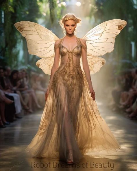 Fairy Queen Aesthetic, Faerie Aesthetic, High Fashion Photoshoot, Fantasy Angel, Fairy Halloween Costumes, Fairytale Gown, Fairy Dresses, Fairy Wedding, Fairy Queen