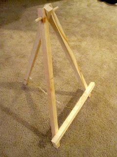 Diy Wooden Table, Table Top Easel, Diy Easel, Front Pieces, Table Easel, Build A Table, Diy Table Top, Painting Parties, Studio Spaces