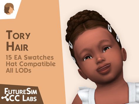 Sims 4 Curly Short Hair, Curly High Bun, Toddler Hair Sims 4, Toddler Cc Sims 4, Elegant Short Hair, Sims 4 Men Clothing, Infant Hair, Ballet Hairstyles, Sims Baby