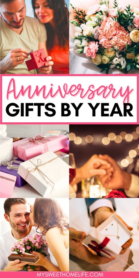 NA Anniversary Years List, Husband Anniversary Quotes, Anniversary Year List, 1 Year Anniversary Ideas, Wedding Anniversary Gifts By Year, Wedding Anniversary Years, Anniversary Quotes For Couple, Year Anniversary Ideas, Unique Wedding Anniversary Gifts