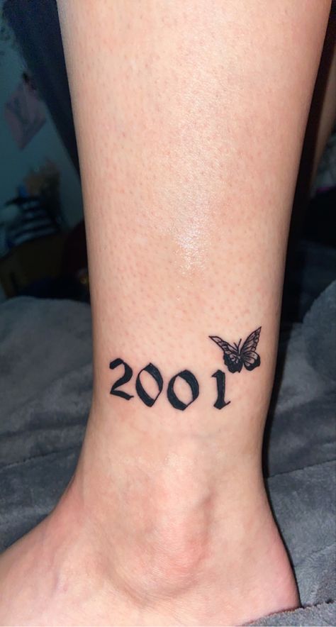 #tattoo #butterfly #2001 2001 Tattoo Design, 2001 Tattoo Ideas, 2001 Tattoo, Baby Feet Tattoos, Butterfly Hand Tattoo, Tattoos For Lovers, Foot Tattoos For Women, Hip Tattoos Women, Arm Tattoos For Women