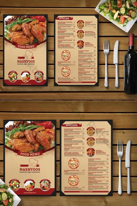 Retro Vintage Style  Restaurant Book Menu Template#pikbest# Menu Book Design Restaurant, Restaurant Menu Book, Menu Book Design, Vintage Menu Design, Chinese Food Menu, Book Design Templates, Menu Vintage, Restaurant Appetizers, Book Restaurant