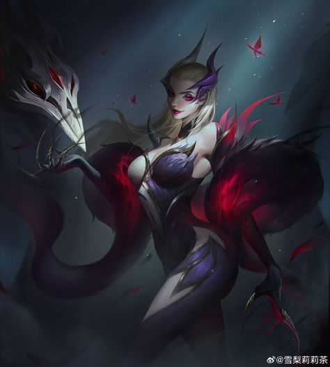 Coven Evelynn Fanart, Evelyn League Of Legends, Evelyn Lol, Evelynn Coven, Coven Evelynn, Evelynn League Of Legends, Smells Like Teen Spirit, League Of Legends Characters, Lol League Of Legends