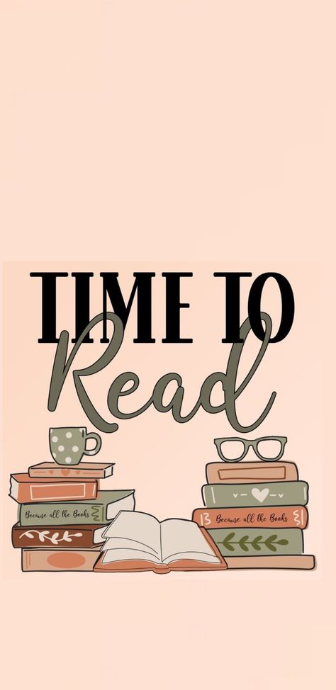 Book Apple Watch Wallpaper, Cute Book Backgrounds, Read Instead Wallpaper, Go Read A Book Wallpaper, Wallpaper Reading, Cute Book Pictures, This Is A Reader's Phone Wallpaper, Aesthetic Wallpaper Bookworm, Book Worm Wallpaper