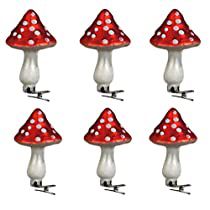 Check this out at Amazon Christmas Ornaments Painted, Painted Glass Ornaments, Ornaments Painted, Mushroom Ornaments, Red And White Mushroom, Heart Christmas Ornaments, Xmas Theme, Personalised Christmas Baubles, Christmas Material