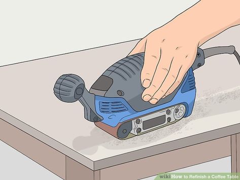 How to Refinish a Coffee Table: 10 Steps (with Pictures) - wikiHow Coffee Table Refinish, Green Living Room Decor, Made Coffee Table, Coffee Table With Drawers, Paint Thinner, Diy Projects For Beginners, Teak Oil, Bring It Back, Mineral Spirits