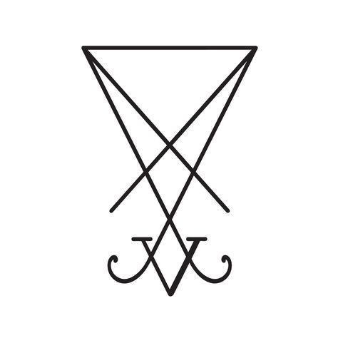 The Sigil of Lucifer. Symbol of creation, existence, and power. It is the third sign of Lucifer in the Grimoiore and is based on a nine by nine magic square. Satanic Tattoo Symbols, Lucifer Symbol, Sigil Of Lucifer, Satanic Tattoos, Symbol Of Creation, Art Flash, Sigil Tattoo, Wiccan Symbols, Magic Squares