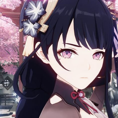 wlw genshin impact matching pfp ⟢ Join Cosy Hub for more! Genshin Impact Matching Pfp, Duos Icons, Raiden Shogun, Yae Miko, Anime Pixel Art, Avatar Couple, Picture Icon, Couples Icons