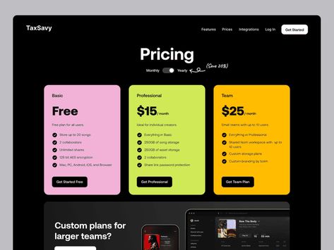 Pricing Design Layout, Website Packages Pricing, Pricing Page Web Design, Pricing Plans Web Design, Subscription Page Design, Website Pricing Design, Pricing Template Design, Pricing Plan Design, Pricing Website Design