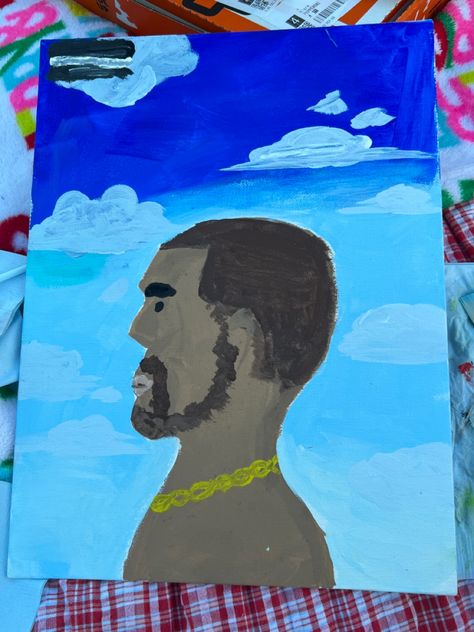 #drake Drake Painting Easy, Drake Painting, Painting Easy, Drake, Quick Saves