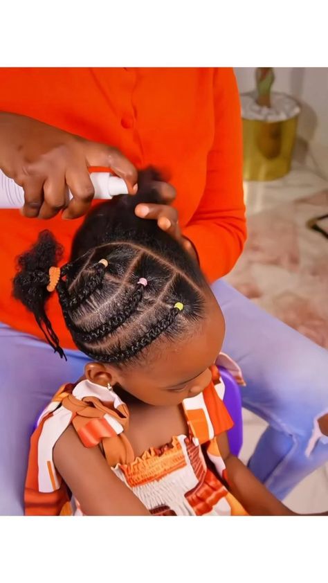 Paris Aminu | kids hairstyles | Afro ponytail hairstyle for baby girls #kidshairstyles Music by @faveszn . . #parisandmum | Instagram Afro Ponytail, Toddler Braids, Kids Hairstyle, Girly Hairstyles, Girl Hair Dos, Ponytail Hairstyle, Black Kids Hairstyles, Tutorial Crochet