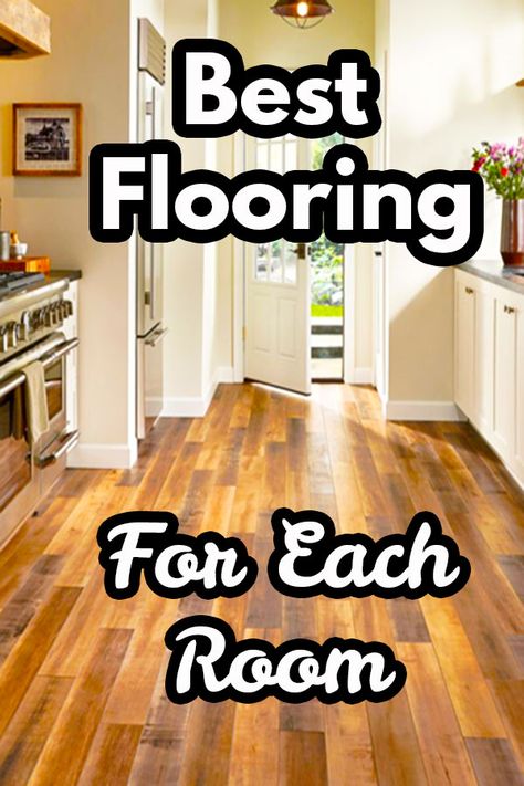 Homes With Different Flooring In Each Room, House With Different Flooring, 2nd Floor Flooring Ideas, Types Of Tiles Flooring Living Rooms, Second Floor Flooring Ideas, Different Types Of Flooring In House, Types Of Flooring Ideas, Best Flooring For Bedrooms, Best Floor Tiles For The Whole House