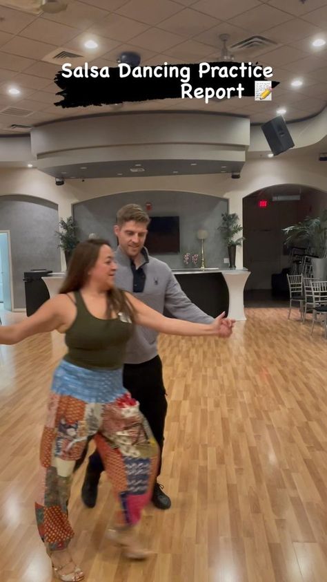 Salsa Dancing Practice Report - Beautiful Move | Yuri Panzhin | Rubén Blades · Amor y Control | Reels Salsa Dancing, Dancing