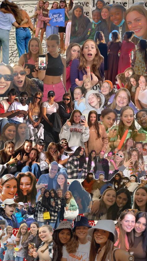 #friends #collage #aesthetic Photo Collage For Friends, Friend Group Collage, Collage Friends Pictures, Friendship Collage Ideas, Friend Collage Wallpaper, Friends Collage Aesthetic, Friend Collage Ideas, Cork Board Picture Collage, Bff Collage