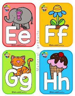 Alphabet Word Wall Cards, Alphabet Word Wall, Alphabet Flash Cards Printable, Toddler Curriculum, Alphabet Worksheets Kindergarten, Alphabet Kindergarten, Kids Worksheets Preschool, Word Wall Cards, Alphabet Activities Preschool