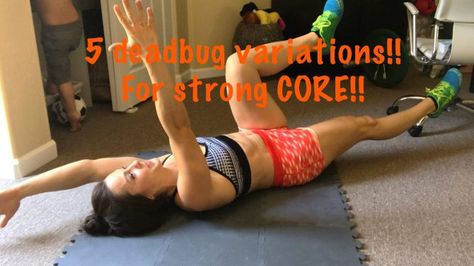 Dead Bug Exercise, What Is Diastasis Recti, Chest Discomfort, Flat Stomach Workout, Core Exercise, Flatten Tummy, Deserted Island, Core Exercises, Strengthen Core