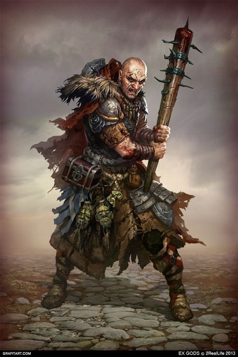 Cult Raider Rpg Npc, Barbarian Warrior, Larp Inspiration, Warhammer Empire, Warhammer Fantasy Roleplay, Fantasy Design, Heroic Fantasy, Fantasy Portraits, Games Board