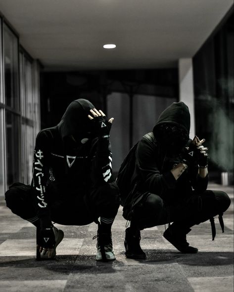 Grunge Male Aesthetic, Techwear Couple, Grunge Male, Male Aesthetic, Black