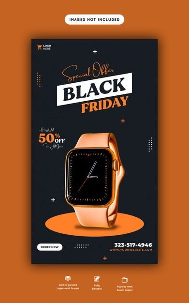 Special offer black friday instagram and facebook story banner template. Download it at freepik.com! #Freepik #freepsd #banner #sale #template Story Banner, Facebook Story, Black Friday Design, Black Friday Banner, Facebook Banner, Business Banner, Social Media Design Inspiration, Graphic Design Fun, Social Media Banner