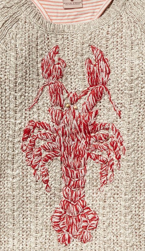 Luxury Embroidery, Knitwear Embroidery, Embroidery Knitwear, Knit Embroidery, Knitwear Details, Embroidery On Clothes, Crochet Fashion Patterns, Knit Stitch Patterns, Hand Embroidery Stitches