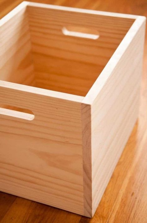 Wooden Box Diy, Woodworking Tutorials, Woodworking Plans Beginner, Woodworking Storage, Wooden Storage Box, Woodworking Box, Diy Holz, Wooden Storage Boxes, Wood Filler