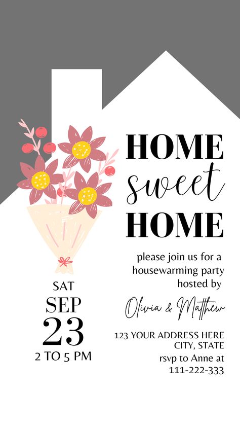 House Inauguration Invitation Card, Home Inauguration Invitation Card, Engagement Card Design, Housewarming Invitations, House Party Invitation, Housewarming Invitation Templates, Housewarming Party Invitations, Inauguration Ceremony, House Warming Invitations