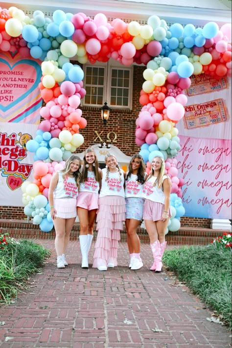 Lover Bid Day Theme, Sority Girl Aesthetic, Unique Sorority Bid Day Themes, Taylor Swift Bid Day, Purple Bid Day, Sorority Philanthropy Events, Sorority Bid Day Themes, Sorority Aesthetic, Sisterhood Events