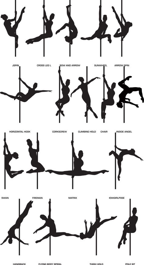 pole dance figury Old School Pole Dance, Pole Beginner Pose, Pole Dancing Studio, Pole Dance Poses Beginner, Plus Size Pole Dancing, Pole Dance Poses Drawing, Pole Dance Poses, Pole Dance Photography, Pole Dance Studio