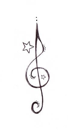 Tattoo Nota Musical, Tattoo Papillon, Treble Clef Tattoo, Tattoo Music, Music Tattoo Designs, Note Tattoo, Music Drawings, Friday Nights, Music Tattoo