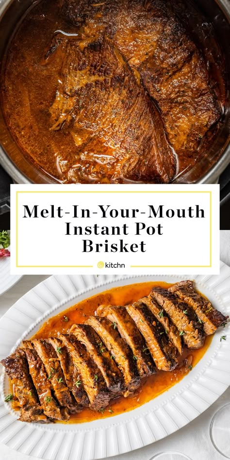 Instant Pot Brisket, Beef Brisket Recipes, Pot Recipes Easy, Brisket Recipes, Instant Pot Dinner Recipes, Easy Instant Pot Recipes, Instapot Recipes, Instant Pot Pressure Cooker, Pressure Cooker Recipes