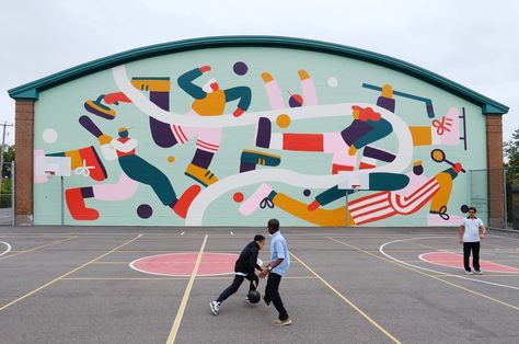 Check out this @Behance project: “Mural at the Town of Mount Royal Curling Club” https://www.behance.net/gallery/71141909/Mural-at-the-Town-of-Mount-Royal-Curling-Club Mount Royal, School Murals, Photography Themes, Murals Street Art, City Illustration, Creative Pictures, Mural Design, Landscape Illustration, Mural Wall Art