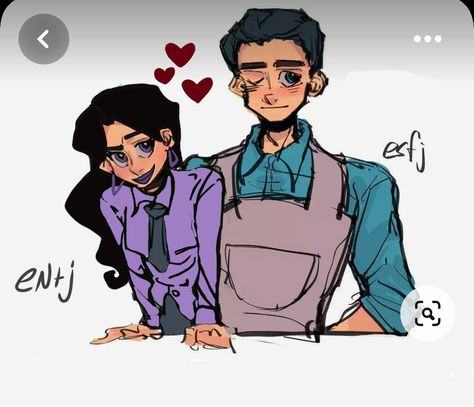 OK, here me out...esfj and entj❤ Esfj X Entj, Entj Enfj Couple, Entj Relationship Match, Entj Vs Estj, Isfj Entj Relationship, Istj Intj Friendship, 16 Personalities, Romans 12, Mbti Personality