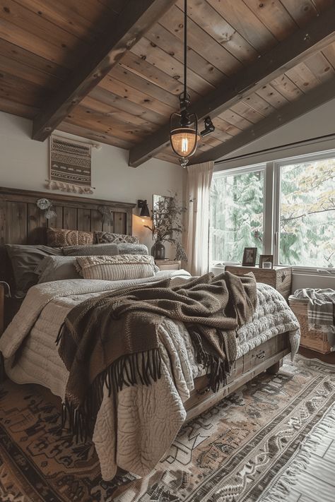 29 Boho Bedroom For Men Ideas 28 Bohemian Western Bedroom, Western Bedrooms Master, Rustic Boho Bedroom Decor Vintage, Rustic Dark Bedroom, Modern Rustic Bedroom Design, Farmhouse Master Bedrooms Decor Ideas, Industrial Farmhouse Bedroom Ideas, Modern Rustic Master Bed, Rustic Bedroom Inspirations