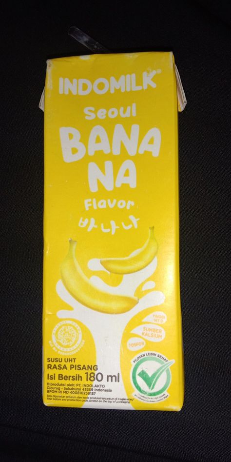 Bananamilk favorite siapa nih?😊 #banana #milk Banana Milk Indomilk, Indomilk Banana, Banana Milk, Flavored Milk, Apple Iphone, Gum, Food And Drink, Milk, Drinks